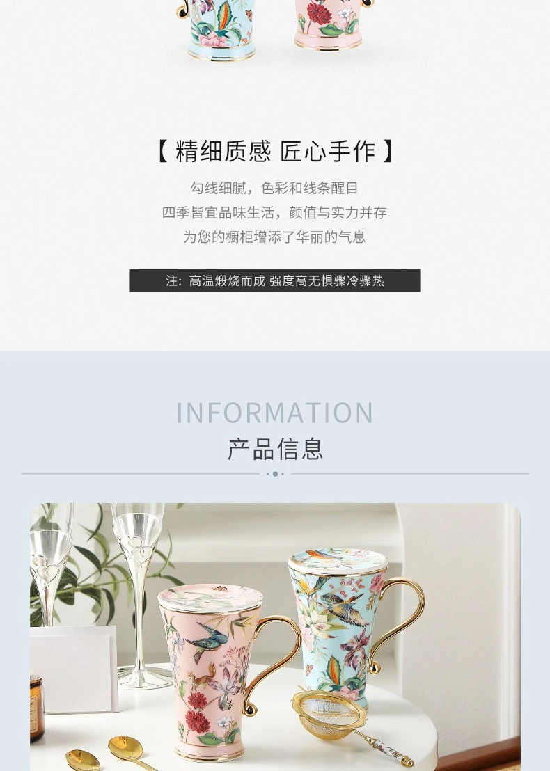 Camminare nel bellissimo mondo, paio di squisite bicchieri d'acqua per coppia in una confezione regalo con coperchio per una coppia appena nata