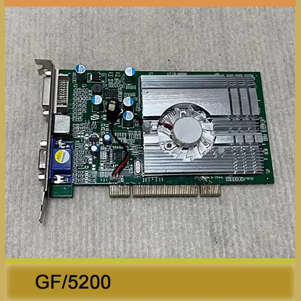 

For PCI Graphics Card Independent 128MB DVI+VGA GF/5200