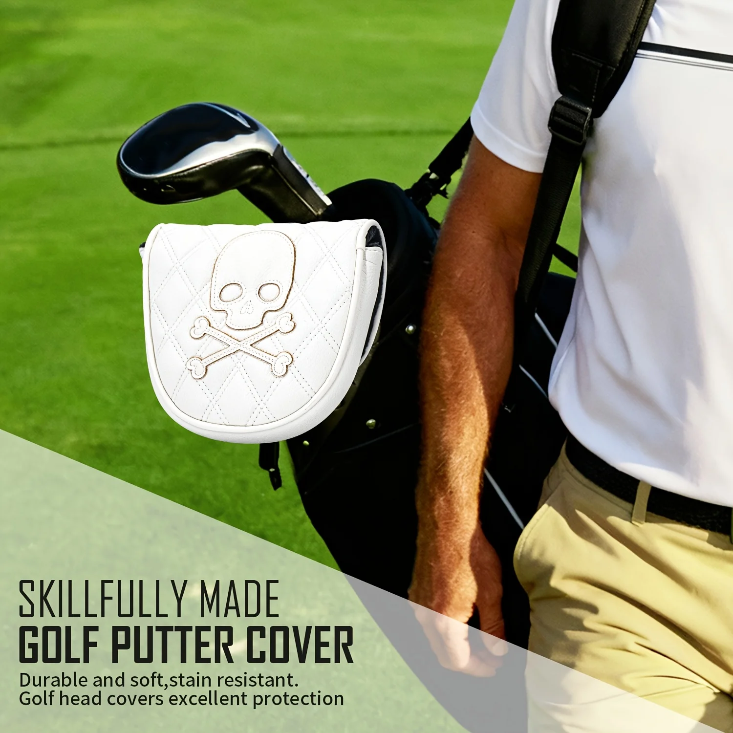 ฝาครอบหัวไม้กอล์ฟลายหัวกะโหลก  - Golf Putter บทวิจารณ์และราคา