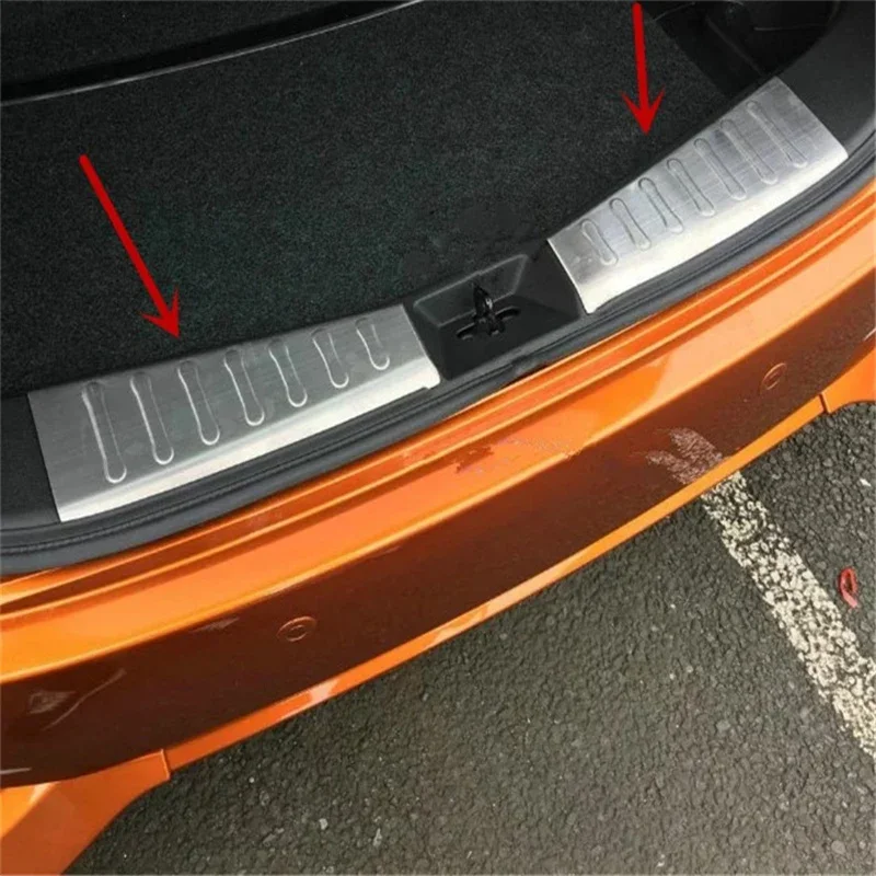 

WELKINRY For Nissan Note E12 2nd Gen 2013-2020 Versa Note Car Tail Rear Box Gate Trunk Boot Doorsill Threshold Scuff Pedal Trim