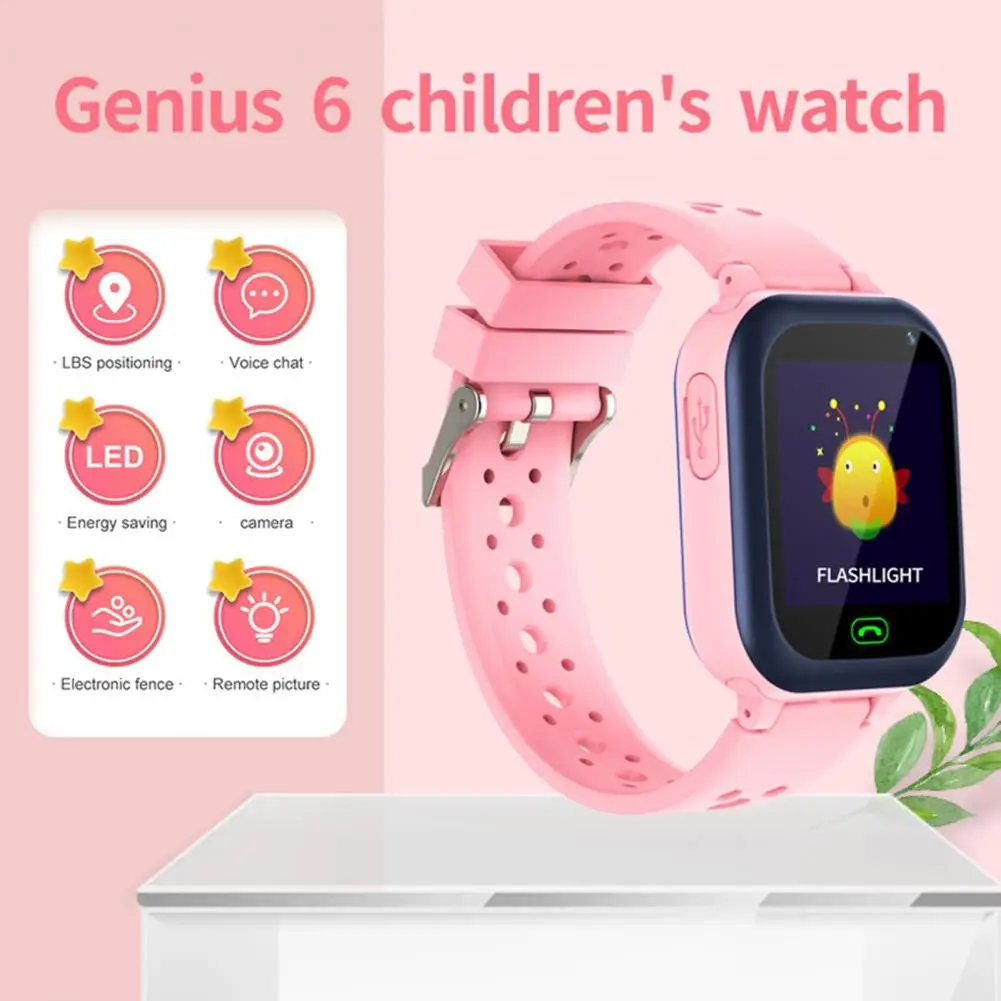 1.44 Inch Screen 1 Set Practical Taking Photos Smart Phone Watch 128*128 Resolution Kids Smart Watch Long Endurance   for Kids