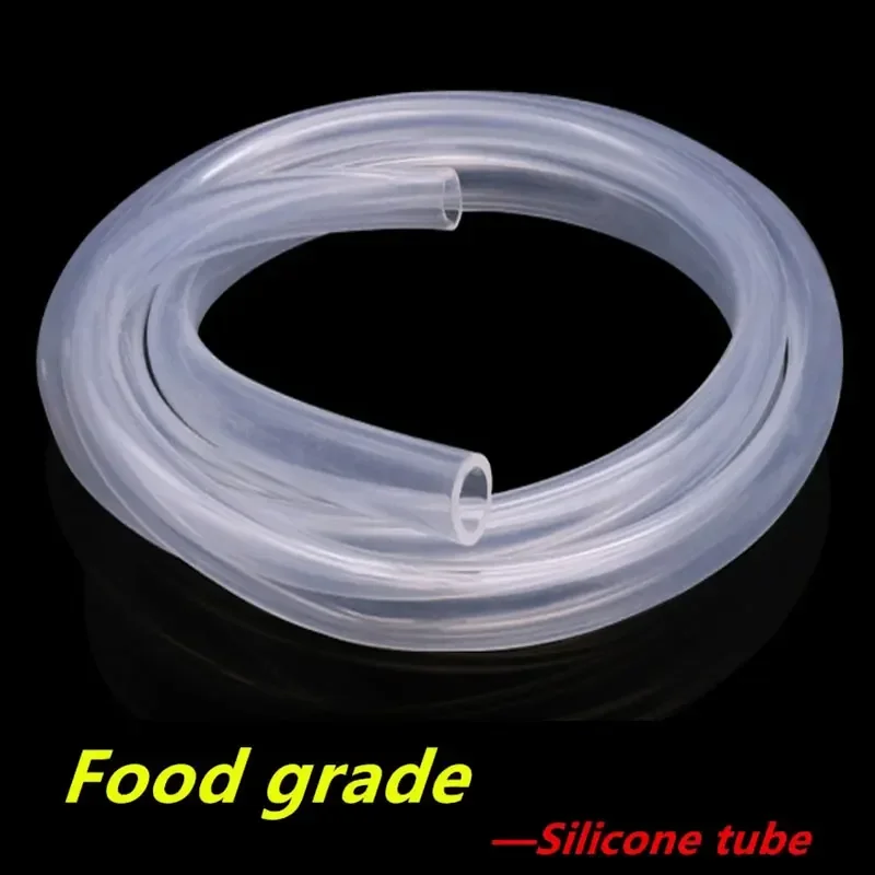 1M/5M/10M Clear Food Grade Transparent Silicone Rubber Hose OD6 7 8 9 10 11 12 13 14 mm Flexible Silicone Tube