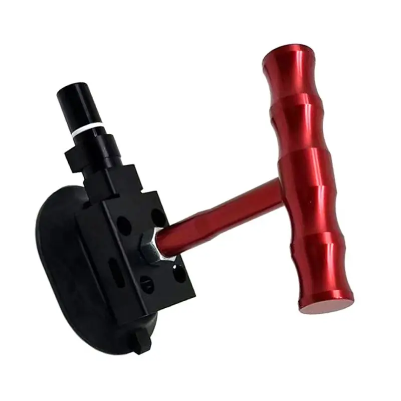 M50K-Auto Body Hail Paintless T-Handle Dent Removal Tool, Car Dent Puller Strong Suction Cup, Powerful Vacuum Pump