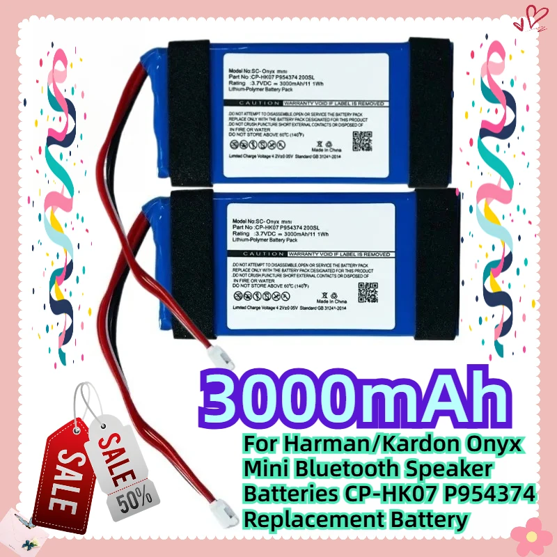3.7V 3000Mah For Ha… - image