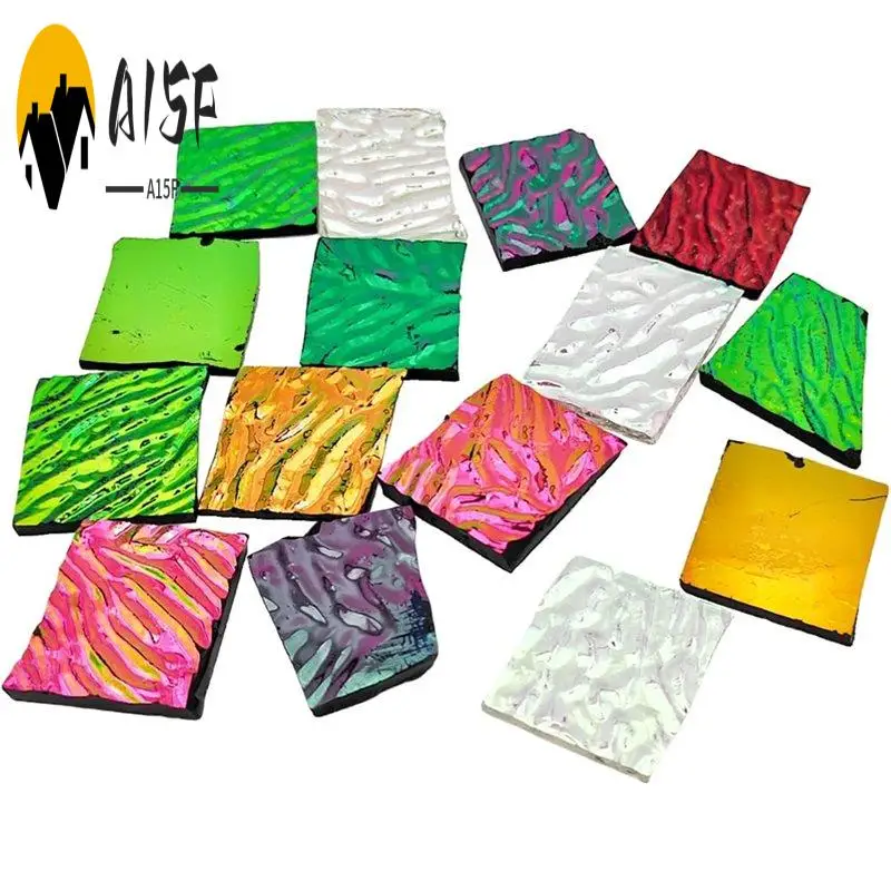 A15F-3 Bags /84G COE90 Dichroic Glass Scrap - Assorted Fusible Glass Fusing Microwave Kiln Glass For Jewelry Making, Crafts
