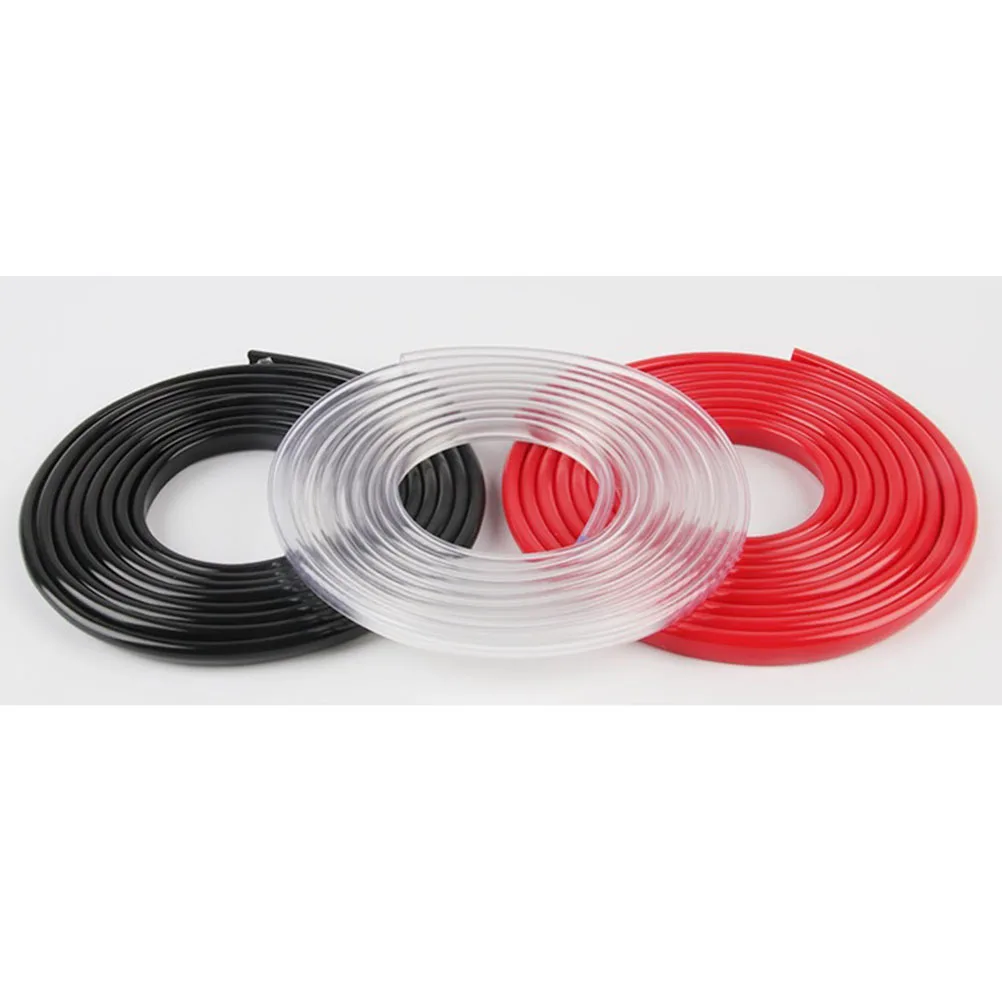 

8M Car Door Sealing Strips Pvc Anti-Scratch Heat Resistant Waterproof Protection Guard For Auto Door Edge Bumper Trim