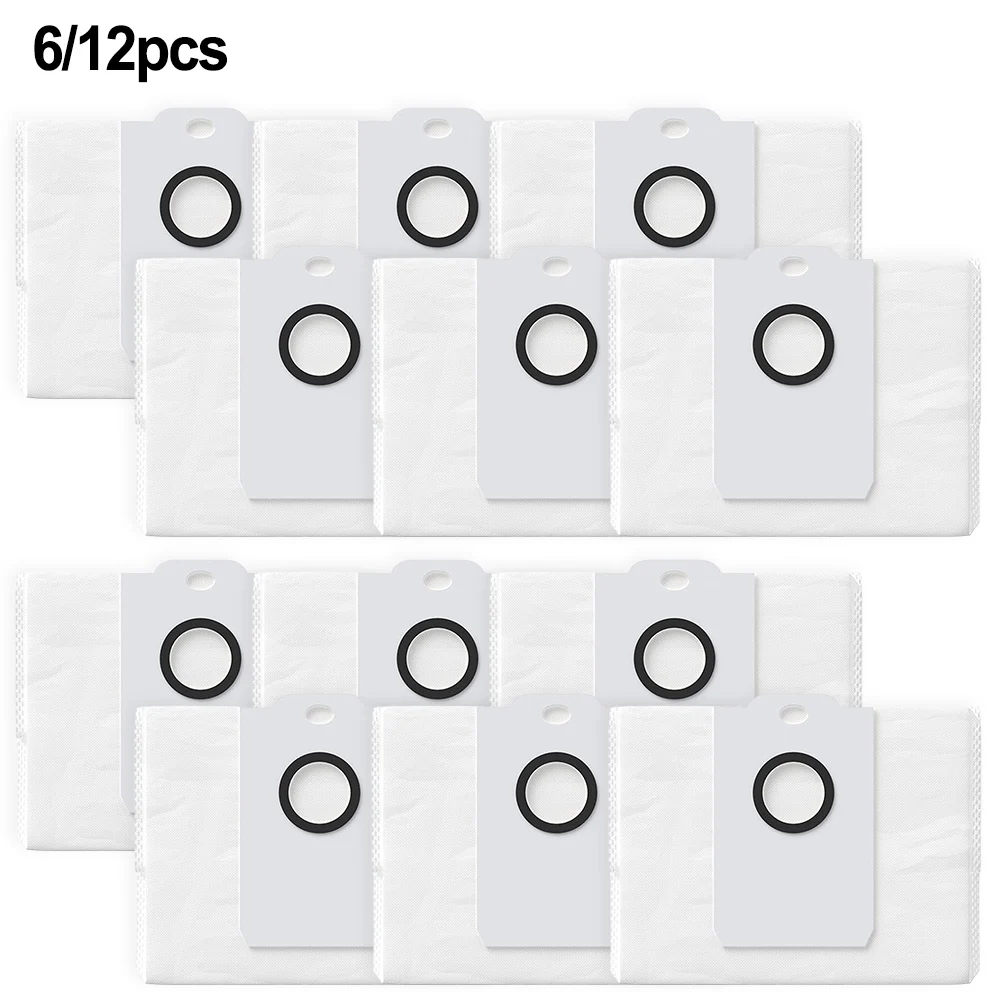 6/12pcs Vacuum Cleaner Dust Bags For Conga 9990 AI For Conga 9590 For Conga 10090 AI Spin For Ultra Home Cleaning Accessories