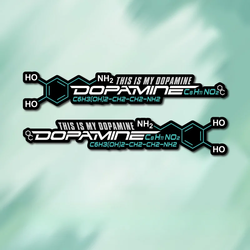 2pcs Dopamine Molecular Cycling Frame Stickers - Car Stickers for Road Bike Decoration Long Strip Scratch Cover Stickers image 5