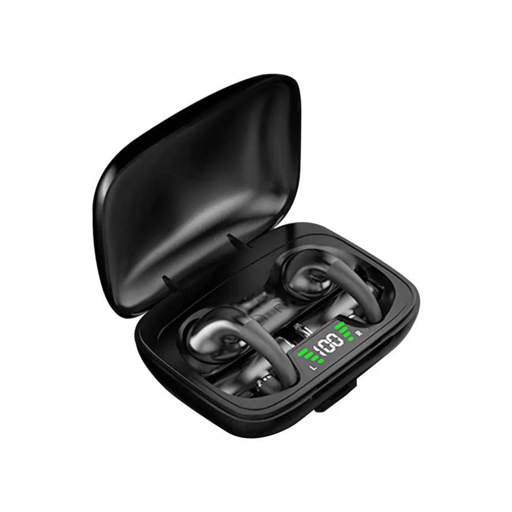 

Wireless Earphone IPX6 Waterproof Wireless Earbud Game Real Low Latency Bluetooth-compatible 5.3 Ear-clip Earbud