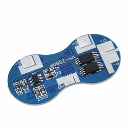 2 strings 7.4V 4A 18650 lithium battery protection board dual string protection chip 8.4V overcurrent overshoot 4A