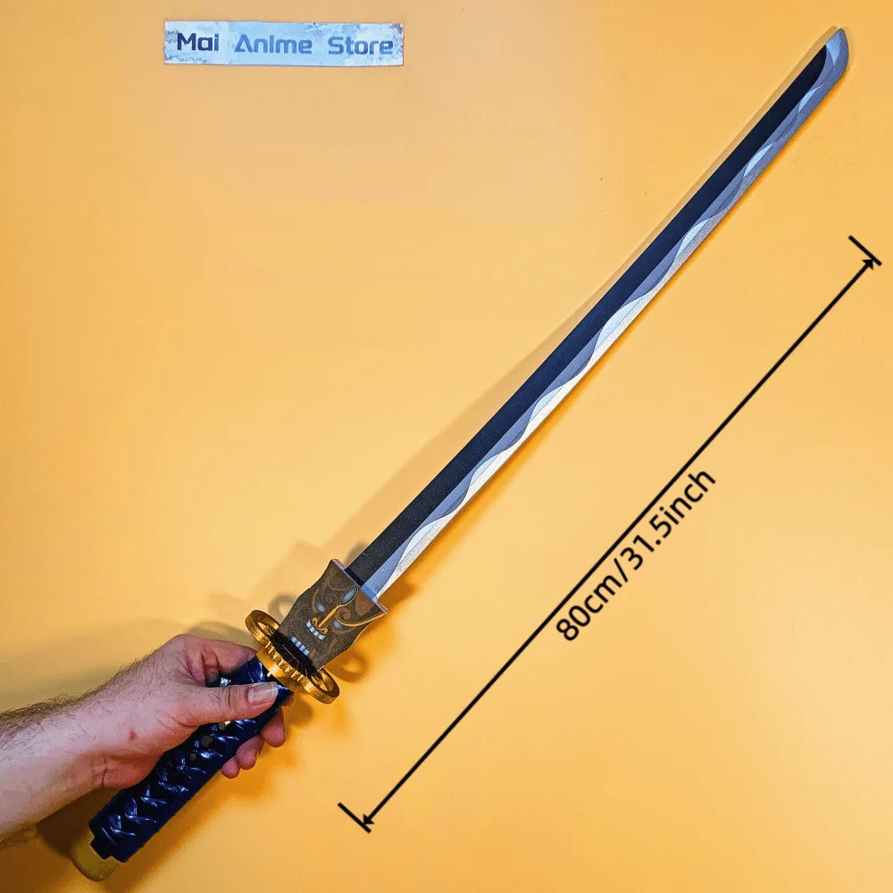 31in أونيمارو كونيتسونا كاتانا سكين النينجا الحقيقي الشجاع السيف أنيمي تأثيري الدعامة كاتانا الأصلي الساموراي صابر لعبة غير حادة هدية #4