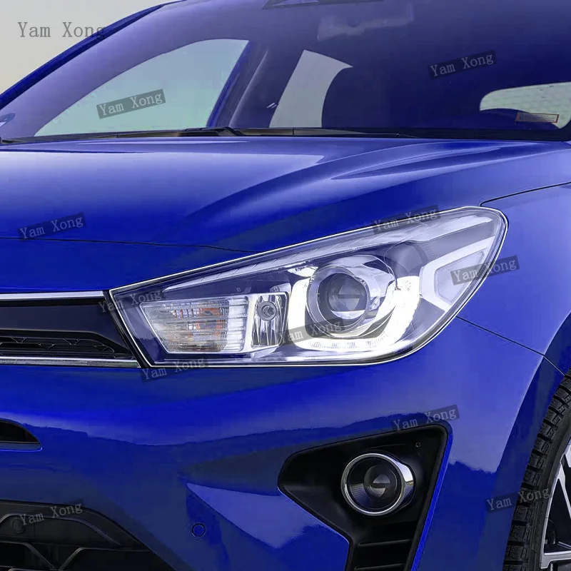 

Headlamp Repair Cover For KIA RIO 2017-2024 Car Lights TPU Sticker Headlight Protective Film Vinyl Restoration
