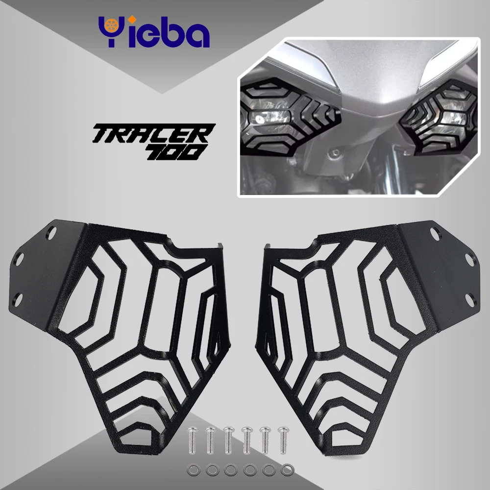 

FOR YAMAHA TRACER 700 Motorcycle Headlight Head Light Guard Protector Cover Protection Grill TRACER 7 GT 7GT TRACER7 2020~2023
