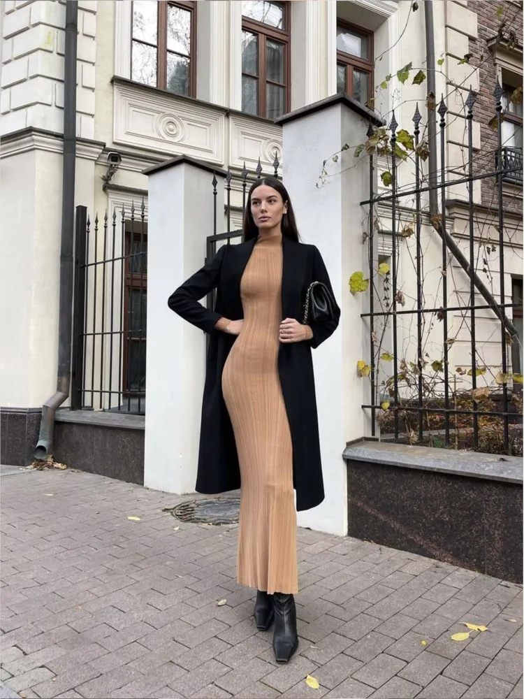 Ribbed Sexy Y2K Clothes Sleeveless Bodycon Maxi Dresses For Women Club Birthday Party Streetwear Elegant Outfits prom dresses