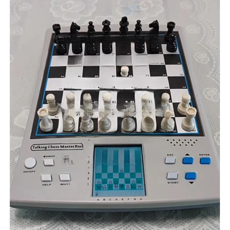 14-In-1 Two-Player Learning Chess Electronic Board English/German Version