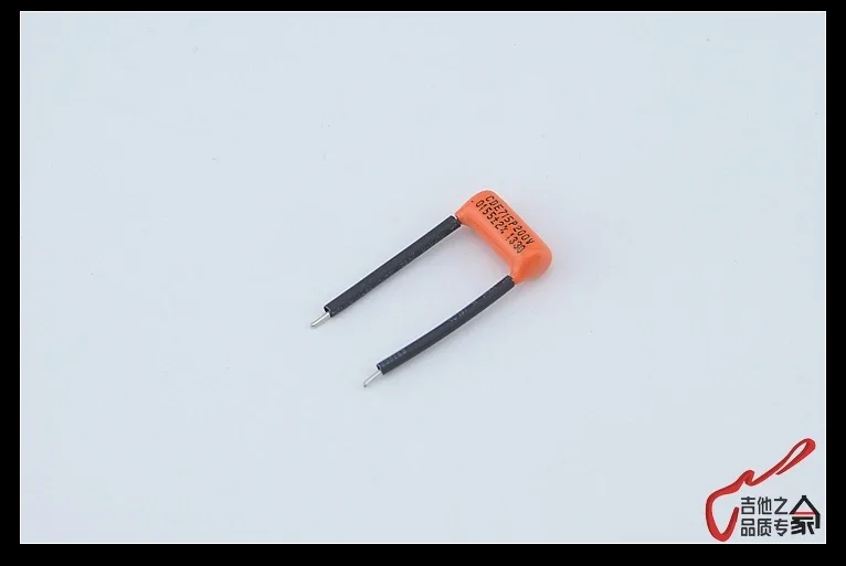 New - GuitarFamily Orange Tone Capacitor  CDE715P  153J  0.0155UF 200V  For Electric Guitar Bass Cap MADE IN USA