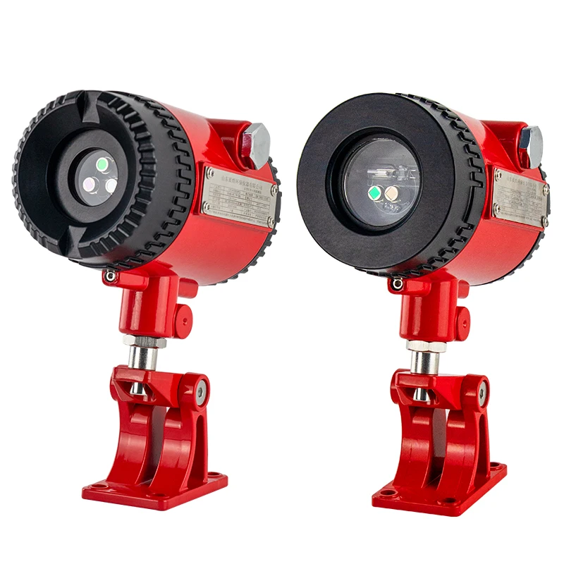 RTTPP Explosion Proof Flame Sensor Detector Fire Alarm Ultraviolet Infrared Uvir2 Flame Detector For Industrial Safety