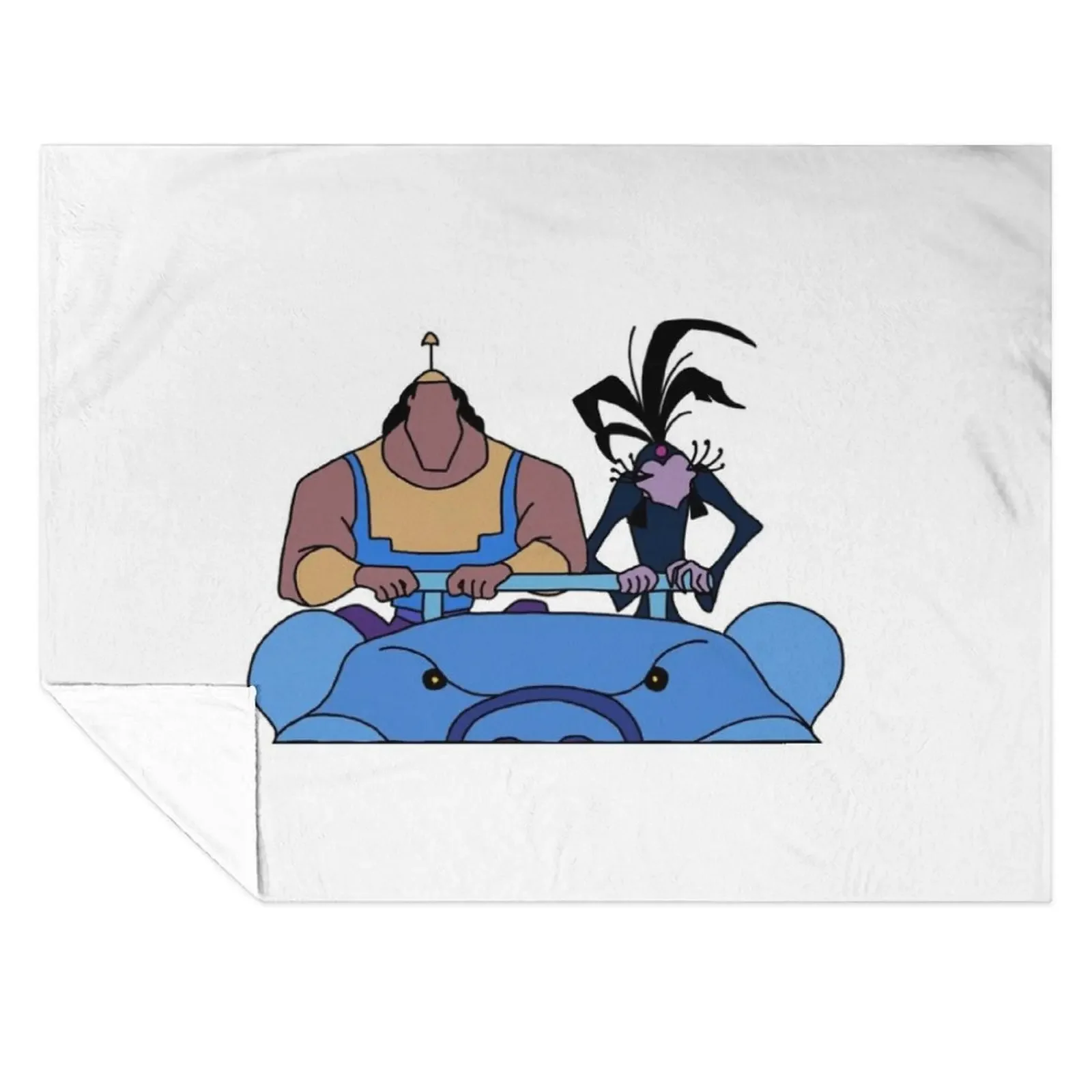 

Kronk and Yzma - Emperor's New Groove Throw Blanket Luxury Throw Summer Beddings Luxury Designer Decorative Sofa Blankets