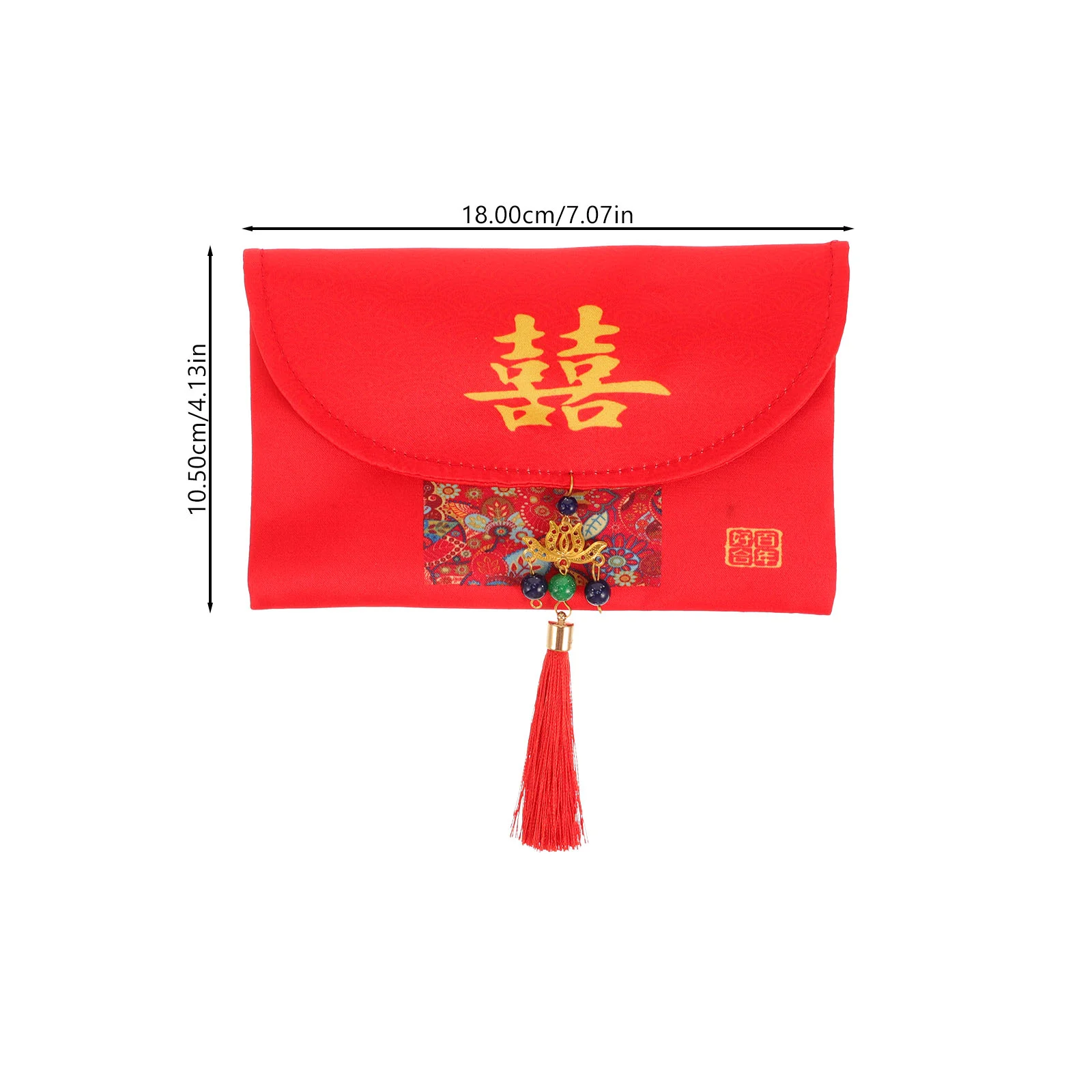 Cash Envelop Portemonnee Cadeauzakje Bruiloft Decor Chinese Stijl Rode Persoonlijkheid Pakket Enveloppen