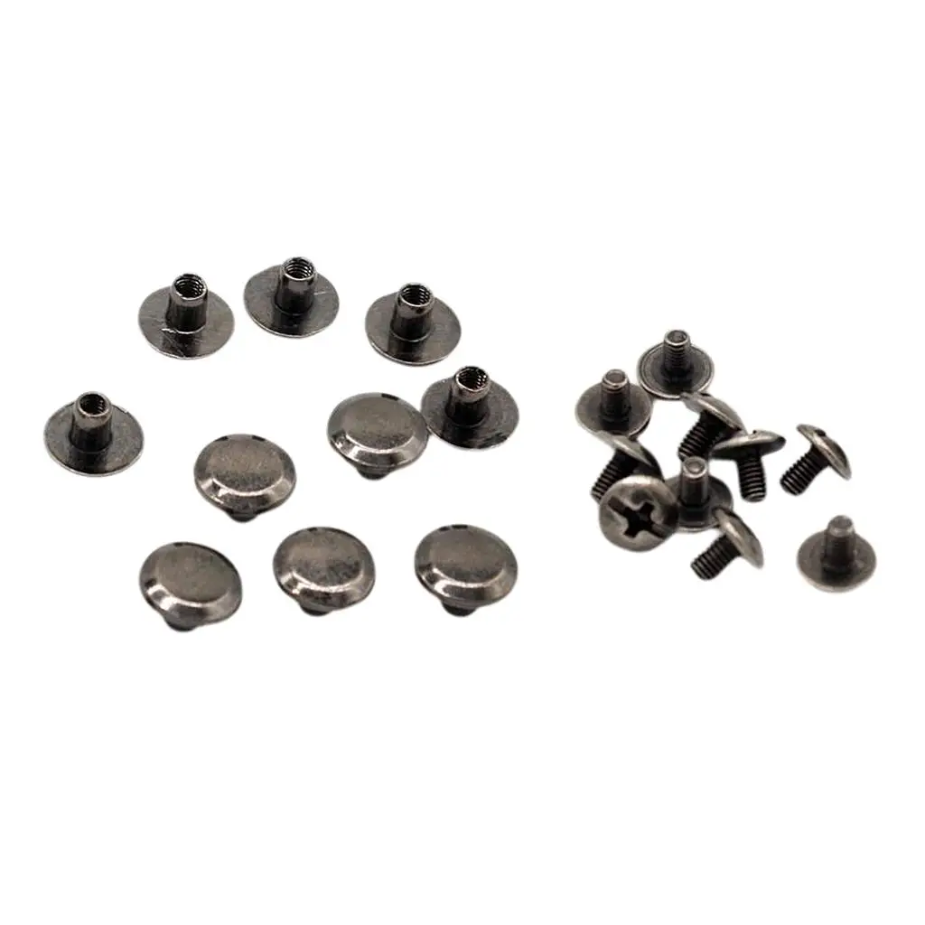 10 Sets Rivets Punk Studs for Jackets Jeans Scrapbooking Document