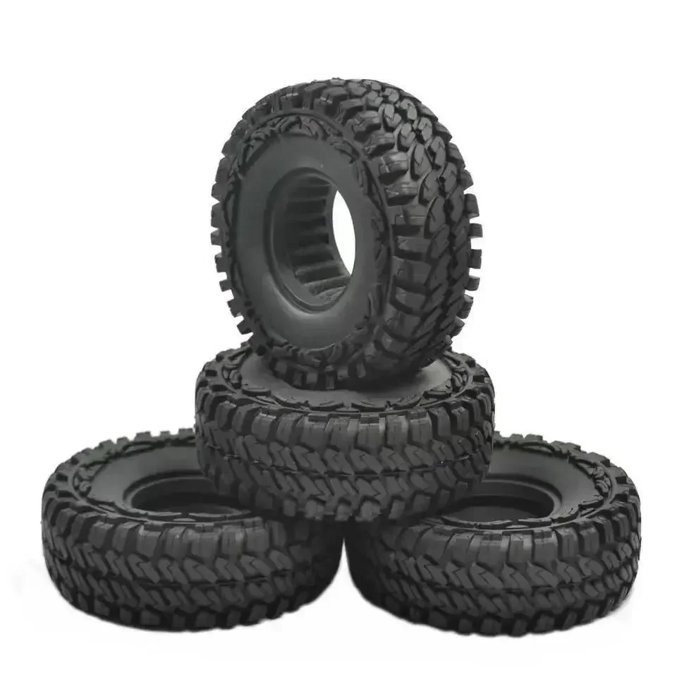 1.9" 1/10 RC Crawler Truck Wheels Tires plastics Wheel Rims & 115MM Tyre Tires For RC Rock Car Accessories