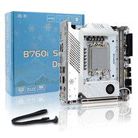 JGINYUE B760i Motherboard LGA 1700 Support Intel Core i3/i5/i7/i9 12th 13th DDR4 Memory New Desktop itx B760i-Snow Dream