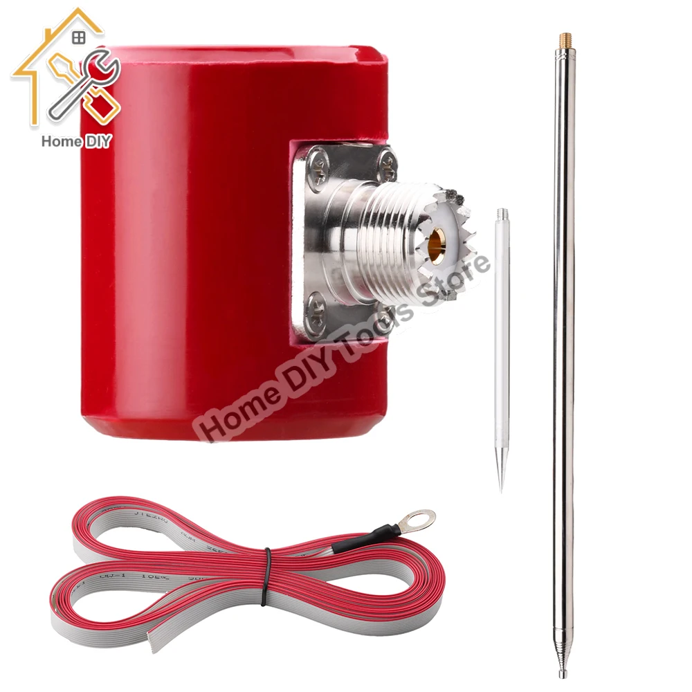 Qrp Antena 14m30mhz 300w hf Antena Comprimento de Onda para Usdx Rádio Aço Inoxidável 5m 16.4ft
