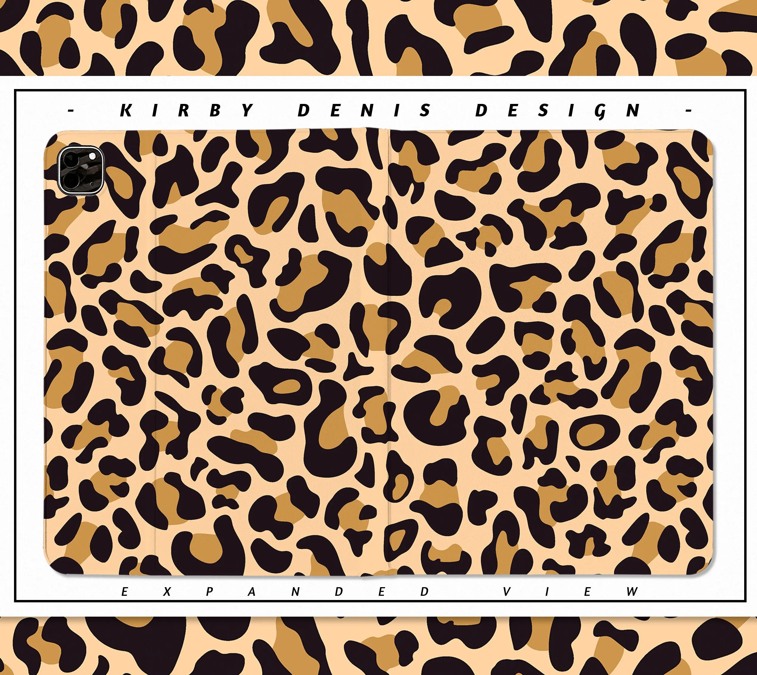 حافظة آيباد بنمط الفهد لهاتف ابل اير 10.9 ايباد برو 2020 حافظة لجهاز ايباد 10.2 11 12.9 بوصة 2021 حافظة صغيرة 5 6