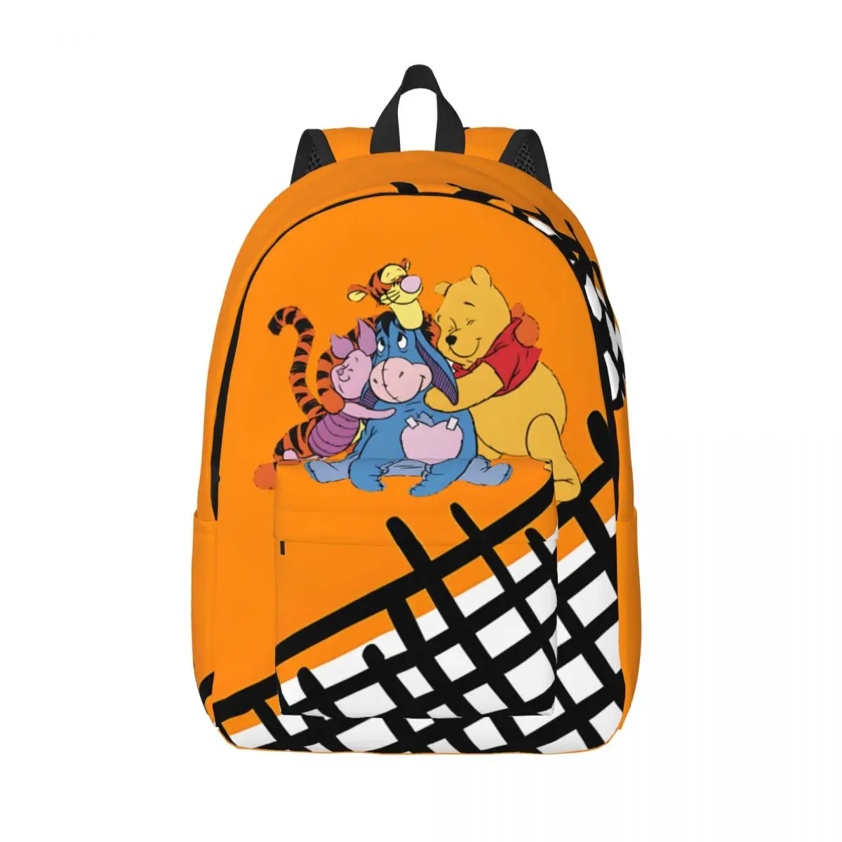 

Походный Винни-Пух, с несколькими отделениями, классный медведь-пух из мультфильма Disney, сумка для колледжа для мужчин, Детские Сумки на день рождения