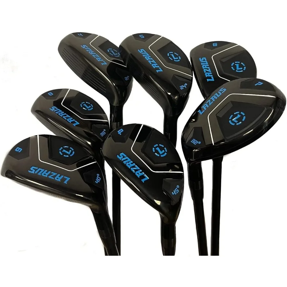 

Premium Hybrid Golf Clubs for Men PW Right Hand & Left Hand Single Club, Graphite Shafts, Regular Flex golf irons