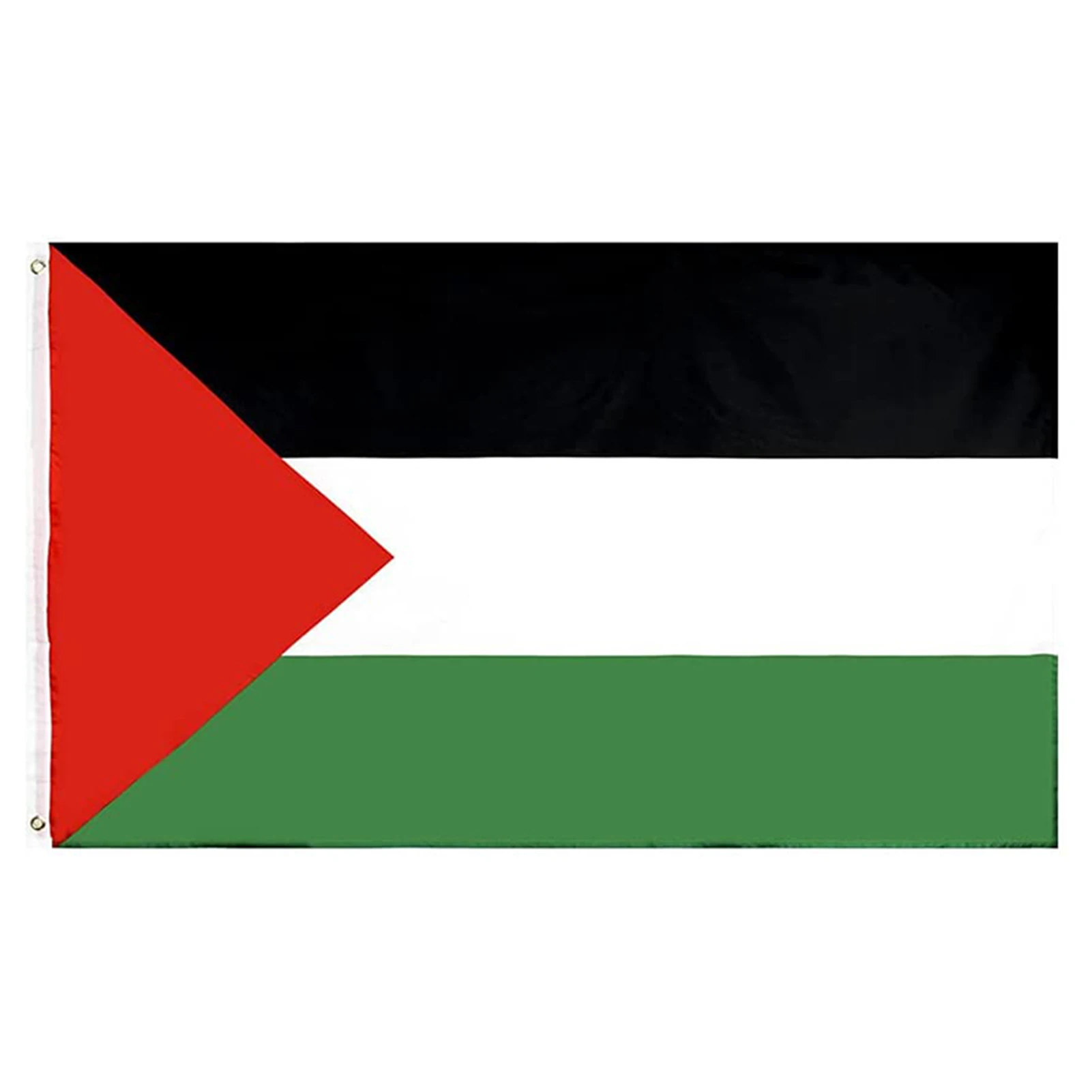 Large Palestine Flag With Double Stitched Vivid Color Soft UV Fade Resistant Lightweight Durable For Home Decoration