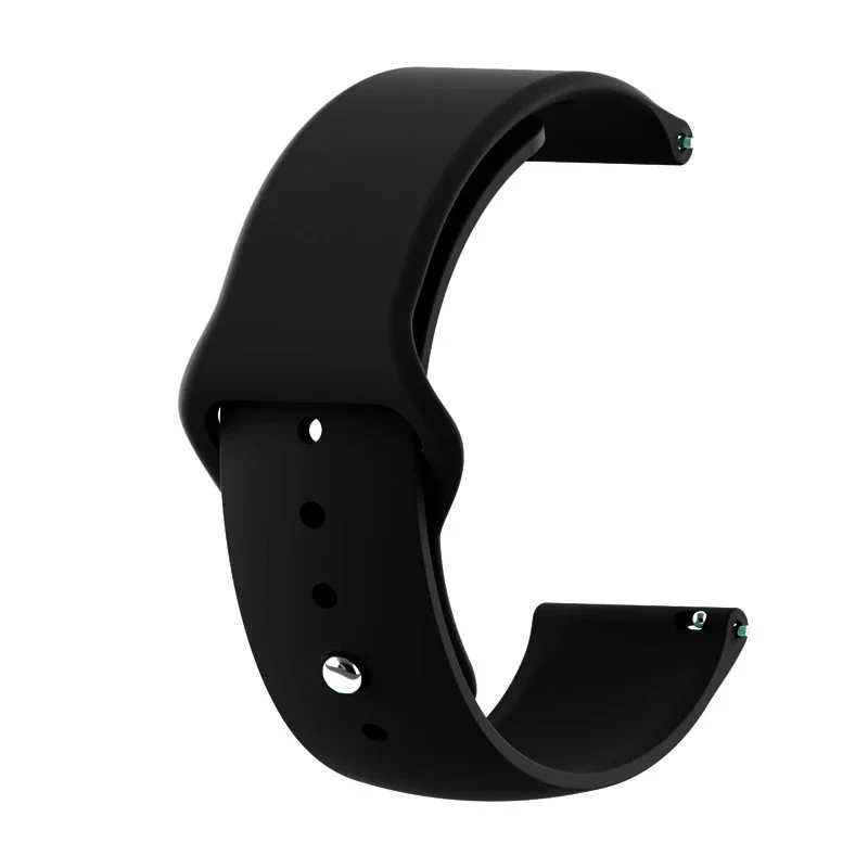 22mm 20mm Silicone Strap for Redmi Watch 5 Lite/Active Sports Replaceable Bracelet Watchband Correa for Amazfit Active 2/GTS 4 3