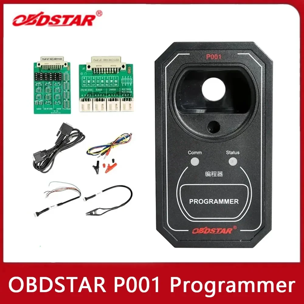 OBDSTAR P001 Programmer RFID&Renew Key&EEPROM Functions 3 in 1 Work with X300 DP Master for VW/AUDI/SKODA/SEAT/BMW/Kia/Hyundai +