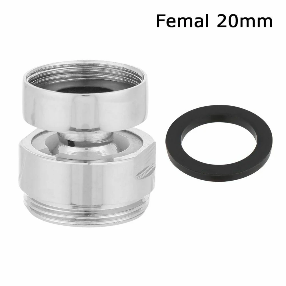 360 Degree Adjustable Faucet Connector Femal 16/18/20/22/24mm To Male 22mm Water Saving Adapter Water Purifier Accessories