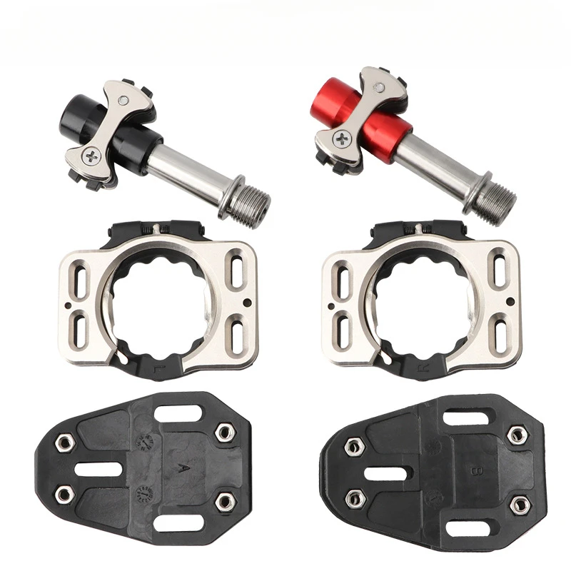 

Ultralight Titanium Alloy Road Bicycle Pedal 3 Bearing Self-locking Pedal Speed Play Track Sprint Special Bike Pedals