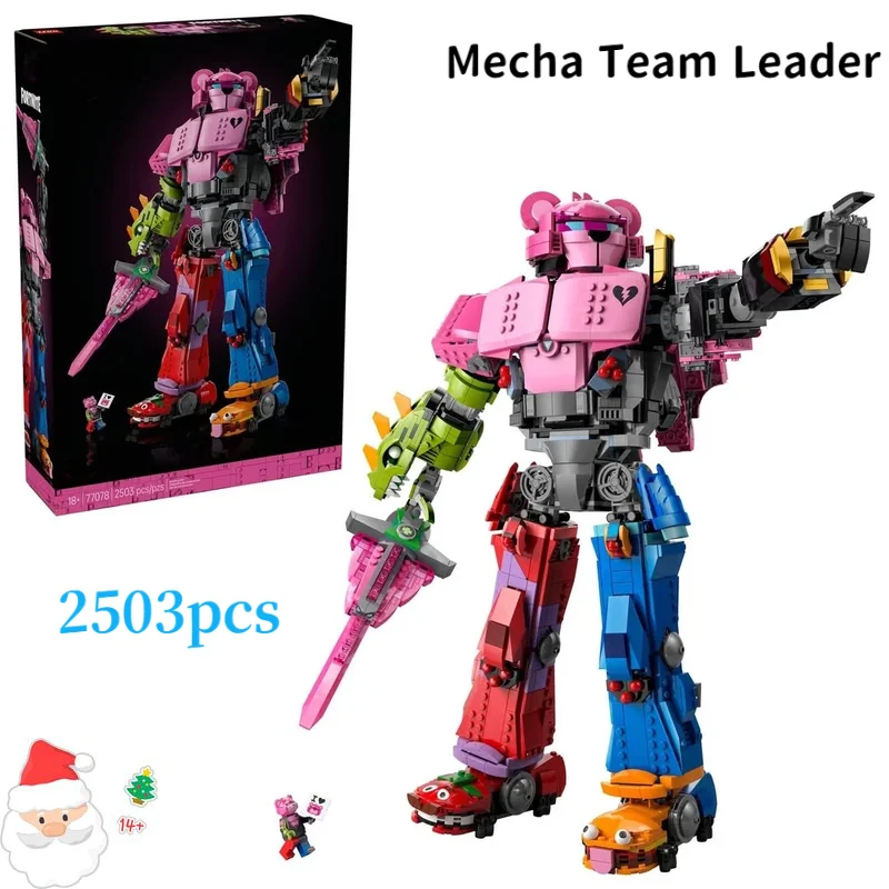 جديد وصول 77078 نموذج الزخرفية هدايا عيد الميلاد 2503 قطعة الطوب الأطفال التعليمية عيد الميلاد عيد ميلاد اللعب #1