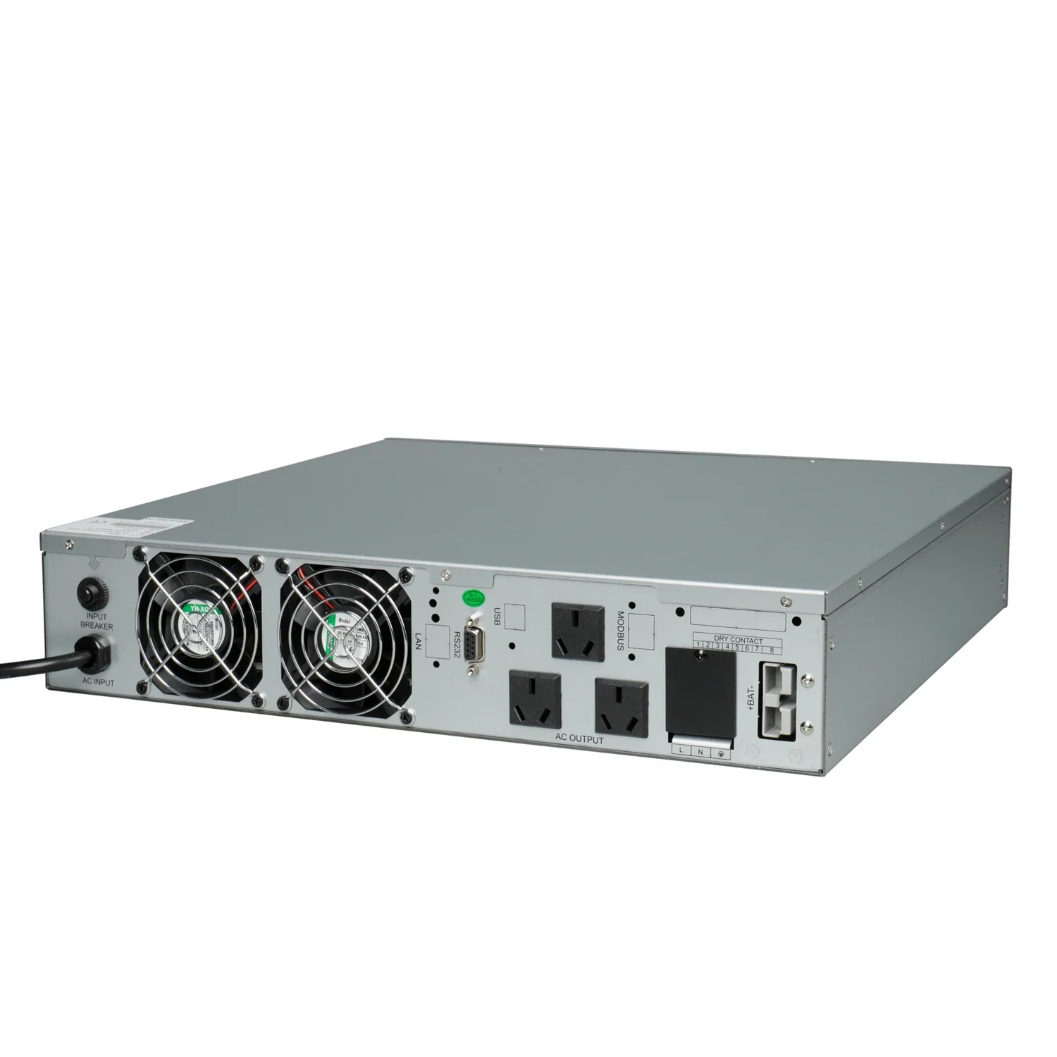 

Rack Mount 3kva High Fre Quency Online UPS Pure Sine Wave Inverter For Server Room Power Backup