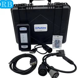 27610402 27610401 Communication Adapter 3 EST Diagnostic Tool Tester Software 2021B for Perkins Genset Engine Truck Boat