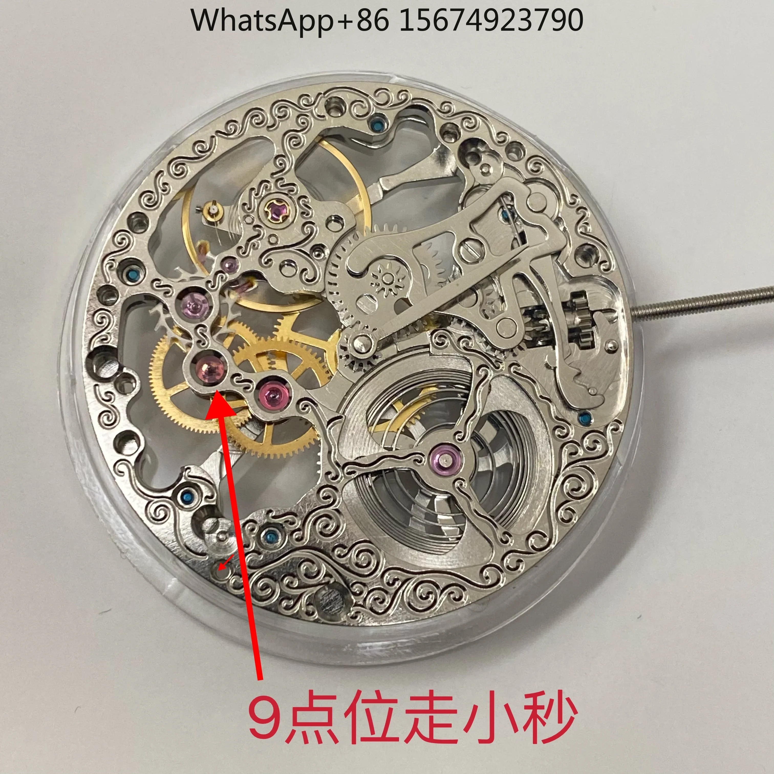 Watch accessories 6497 ST3600 hollow movement manually wound two needles and half 9 o'clock small seconds