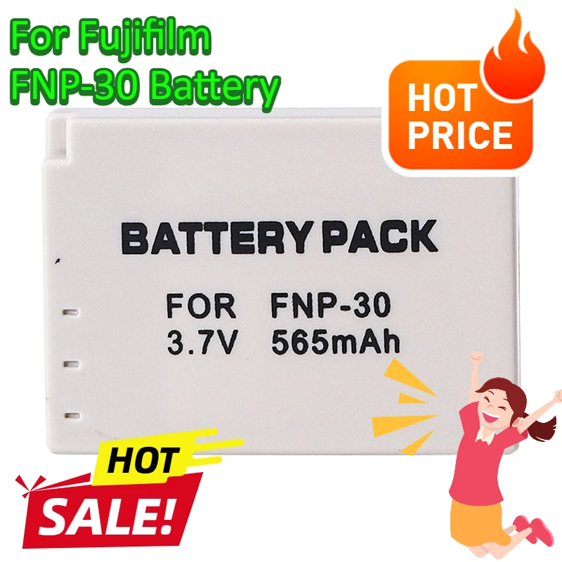 

3.7V 565mAh for Fujifilm FNP-30 Finepix F440 F450 Digital CCD Camera Battery
