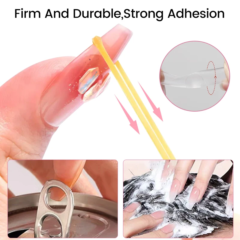 UR SUGAR 10ML Colla per unghie super forte Colla UV LED per punte di unghie finte Unghie acriliche Presse sulle unghie Unghie finte Decorazione artistica