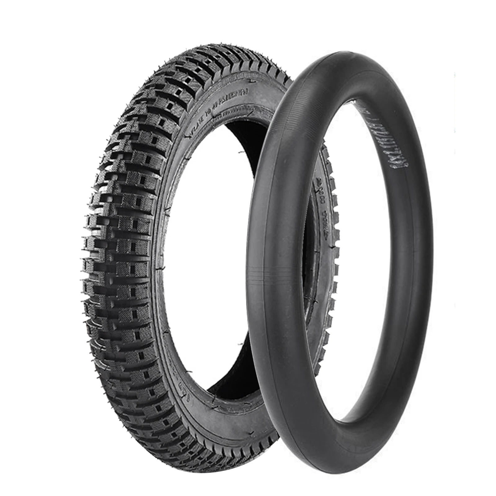 1pc Out Tyre 12 Inch Wheel Tire 12 X2.125/2.4  Bicycle Outer Inner Tube Set Kids Bike Rubber Black 800g Bike Accessories