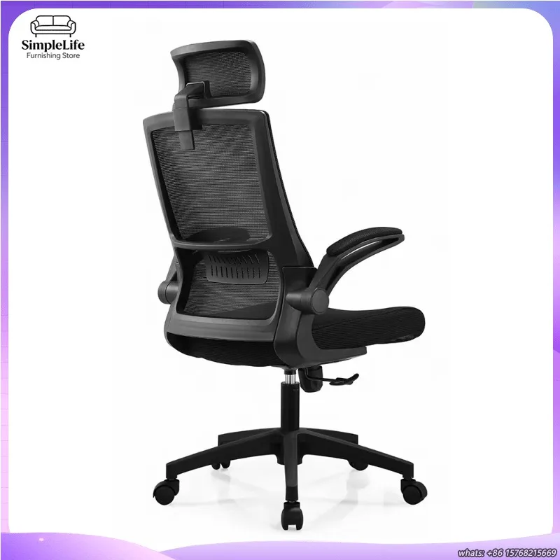 high-quality-modern-black-executive-office-chair-with-high-back-ergonomic-design-rolling-casters-stainless-steel-frame-and