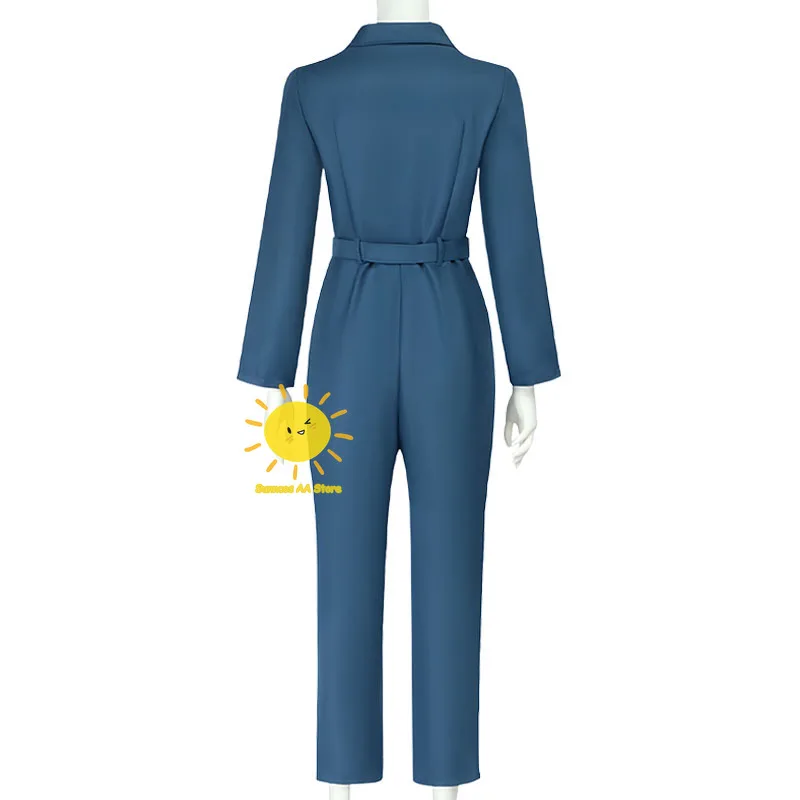 Game Mouthwashing Cosplay Anya Cosplay Costumes Bodysuit Tops Belt Hat Anya Suit Workwear Wig Halloween Carnival Cos Adult Women view 4