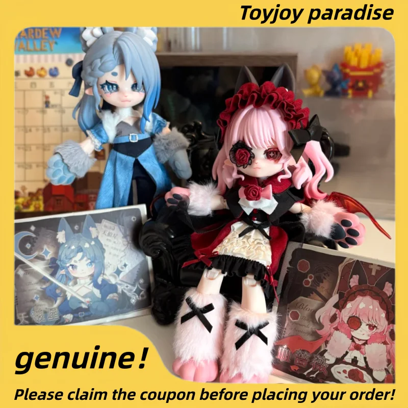 

Dedicated To Luna For Moom Series Blind Box 1/12 Mjd Dolls Cute Desktop Decorations Jointed Movable Doll Mystery Box As Gifts