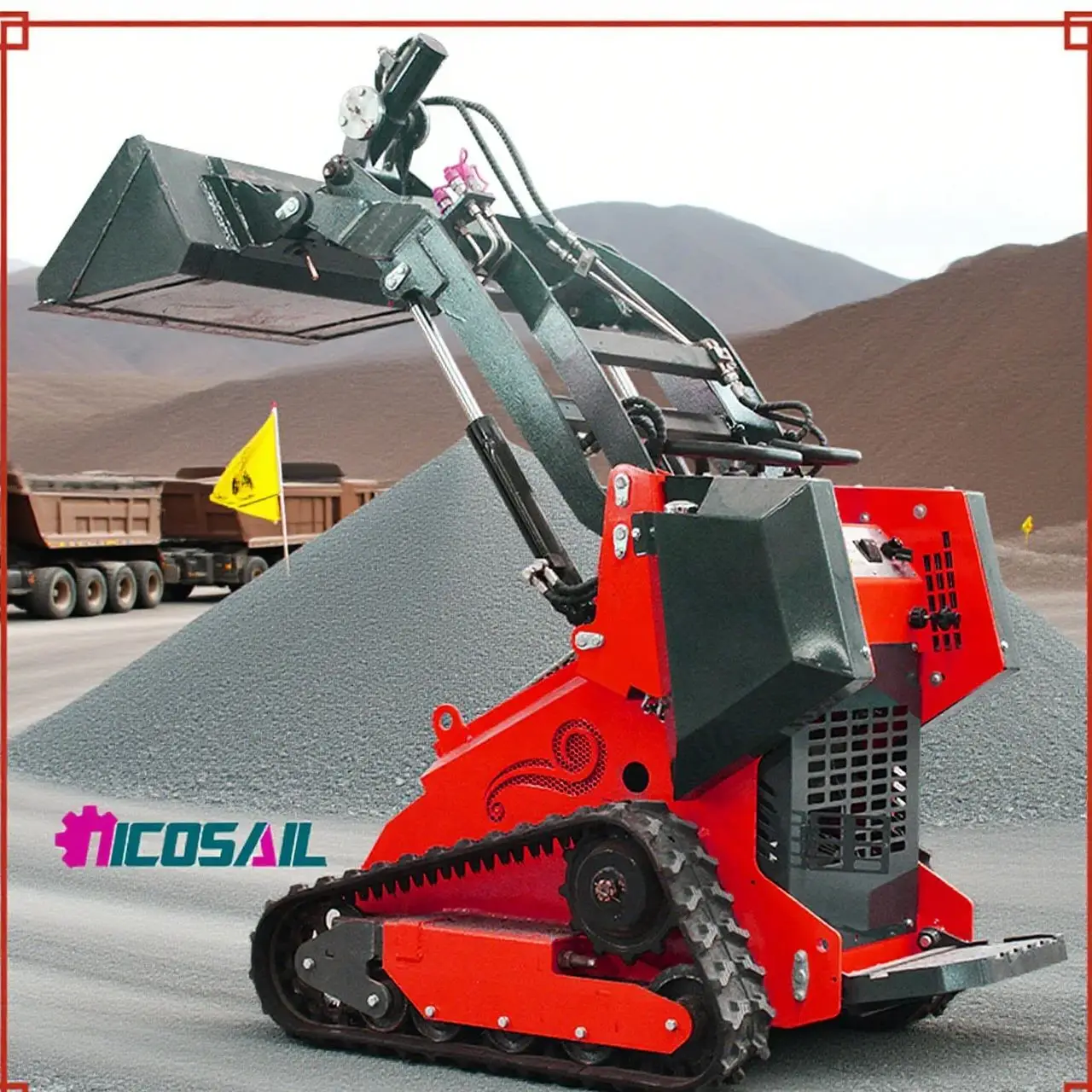

The most favorable price for high-power multifunctional micro sliding loader used in coal mine dredging equipment