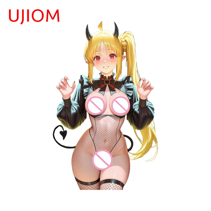 UJIOM Bodysuit Devil Girl Anime Wall Sticker Popular Cartoon Sofa Wall Decals Sunscreen Picture Delicate Wallpapers Decor