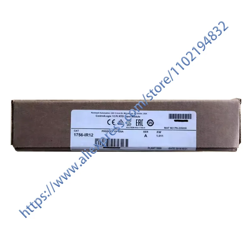 

Brand New Original 1756-IR12 One Year Warranty, Fast Shipping