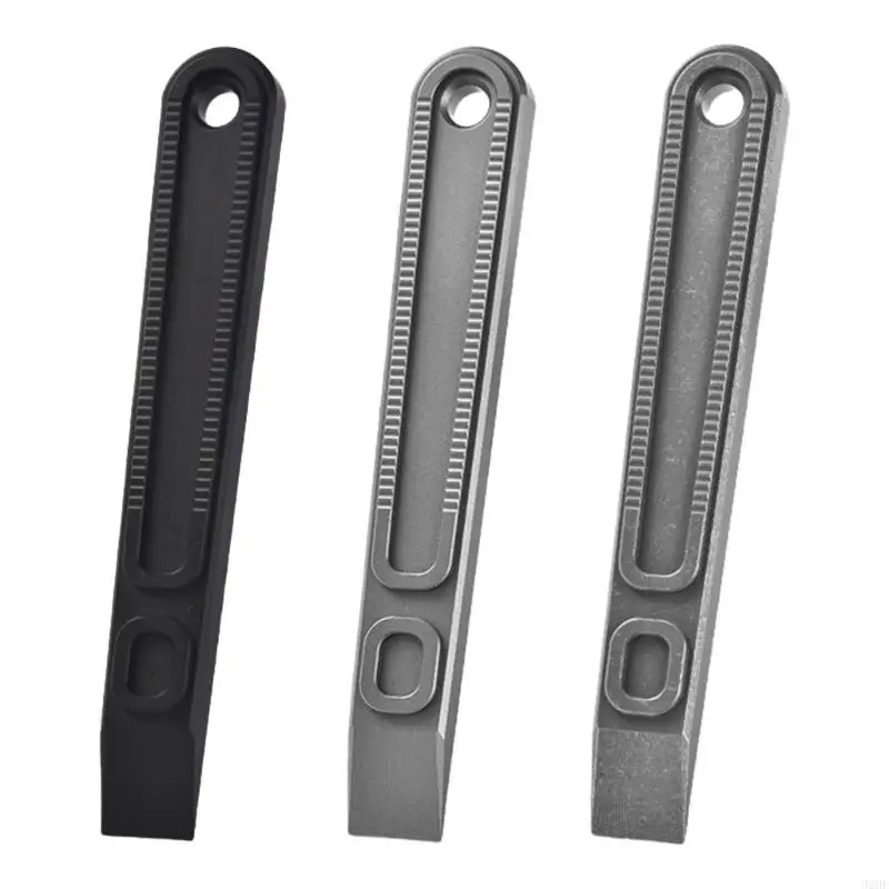 

J2HE Keychains Pry Rod Bottle Opener Metal Alloy KeyChains Multitool Prybar