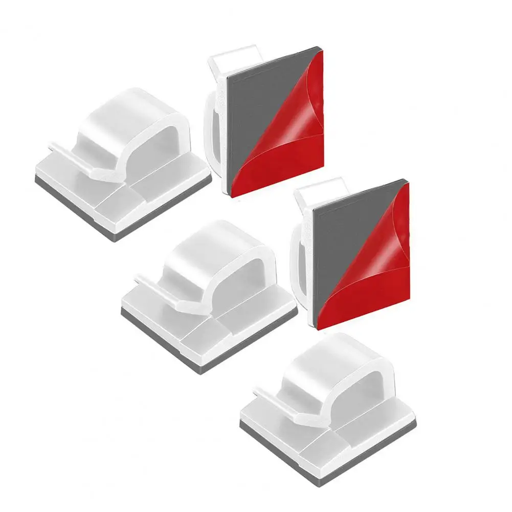 5Pcs Cable Organizer Mini Cable Winder USB Charging Cable Clips Desk Tidy Organiser USB Charging Data Line Wire Cord Holder